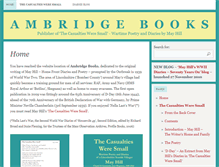 Tablet Screenshot of ambridgebooks.co.uk